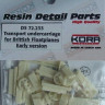 Kora Model DS72233 British Floatpl. Transp.undercarriage early 1/72