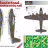 Lf Model M72150 Mask Sunderland Camouflage painting Pt.II 1/72