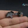 Quinta Studio QDS-48572 AH-64A (Academy/Modelist) (малая версия) 3D Декаль интерьера кабины 1/48