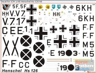Vector VD48-001 Hs-126 1/48