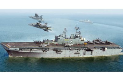 Hobby Boss 83409 Американский Эсминец USS DDG-51 Arleigh Burke 1/700
