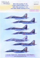LDECALS STUDIO LDS-72011 1/72 Decals MiG-29A and MiG-29UB (8x camo)