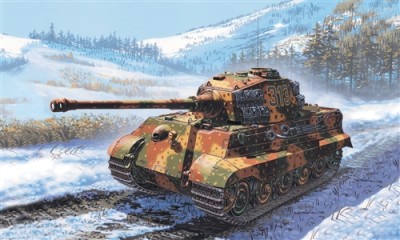Italeri 07004 Танк King Tiger 1/72
