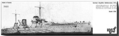 Combrig 70421 German Seydlitz Battlecruiser, 1913 1/700