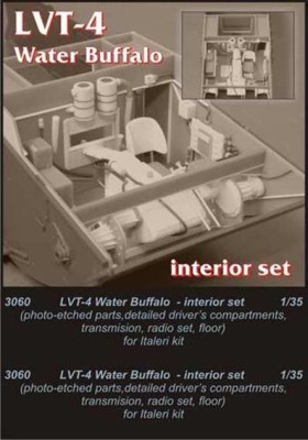 CMK 3060 LVT-4 Water Buffalo - driver's set for ITA 1/35