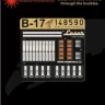 HGW 148590 Seatbelts B-17 White (laser) 1/48