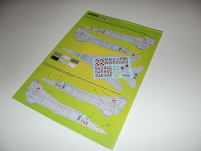 Model Maker Decals D72014 Mikoyan MiG-23UB in Polish service 1/72