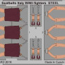 Eduard 32885 Seatbelts Italy WWII fighters STEEL 1/32