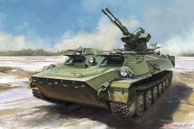 Trumpeter 09618 MT-ЛБ с ЗУ-23-2 1/35