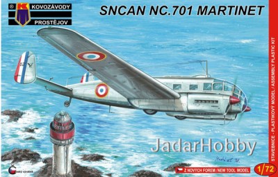 Kovozavody Prostejov 72054 SNCAN NC.701 Martinet 1/72