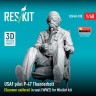 Reskit F48100 USAF pilot P-47 Thunderbolt (Summer uniform) 1/48