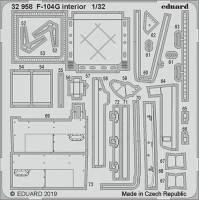 Eduard 32958 SET F-104G interior (ITA)