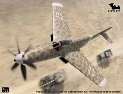 PEPELATZ PPZ7205 Focke-Wulf P.127 1/72