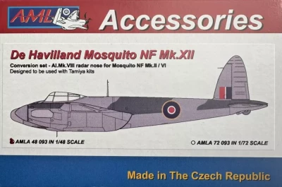 AML AMLA48093 Mosquito NFXII / NFXIII w/ A.I. Mk.VIII radar 1/48
