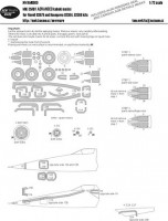 New Ware NWA-M0609 1/72 Mask MiG-25RBT ADVANCED (REV 03878,HAS 02304)