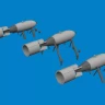 Eduard 6481082 BRASSIN P-40 250lb MC British bombs (EDU) 1/48
