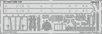 Eduard 491350 SET F-86D (REV) 1/48