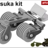 Plusmodel M-598 U.S. Army T1E1 Mine exploder (ASUKA) 1/35