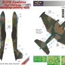 Lf Model M72126 Mask B-57B Canberra over Vietnam Camouflage 1/72