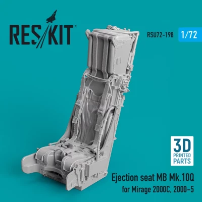 Reskit RSU72-198 Eject.seat MB Mk.10Q for Mirage 2000C, 2000-5 1/72