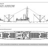 Combrig 70821WL SS War Arrow D-Class Dry Cargo Ship, 1917 1/700
