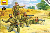 Звезда 6138 Советские парашютисты 1941-1943 1/72