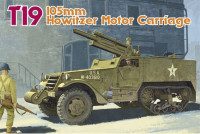 Dragon 6496 US T19 (105 mm HMC - howitzer motor carriage)