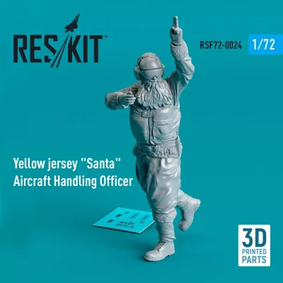 Reskit F72024 Yellow jersey 'Santa' Aircraft Handl.Officer 1/72