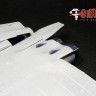 ЭВМ RS144010 Ту-144 воздухозаборники охлаждения форсажных камер Звезда 1/144