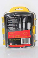 Jas 4013 Набор ножей с цанговым зажимом (алюминий), 14 предметов