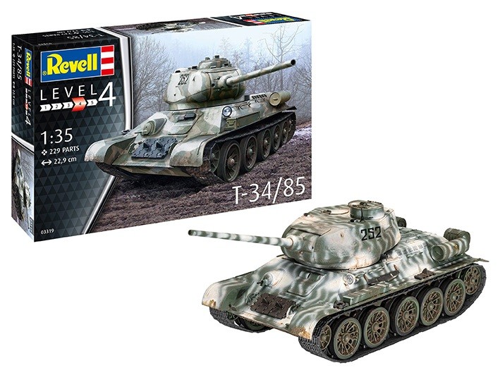 Revell 03319 Soviet T-34/85 1/35