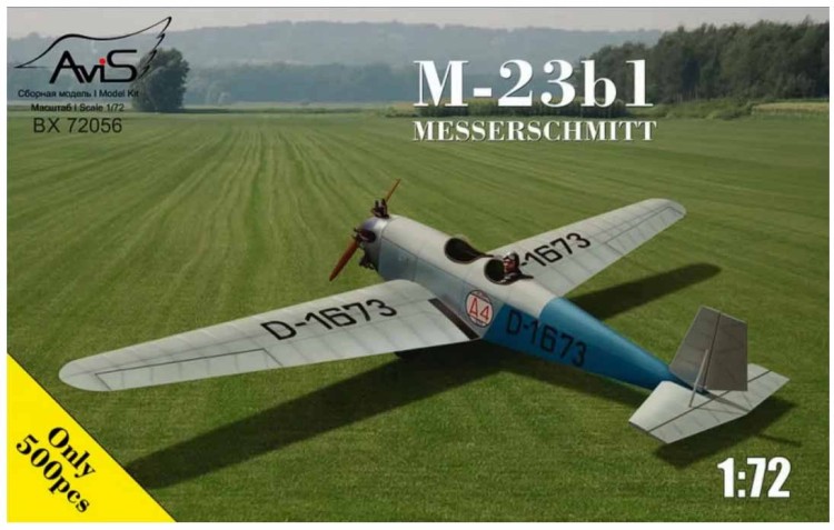Avis BX72056 Messerschmitt M-23b1 1/72