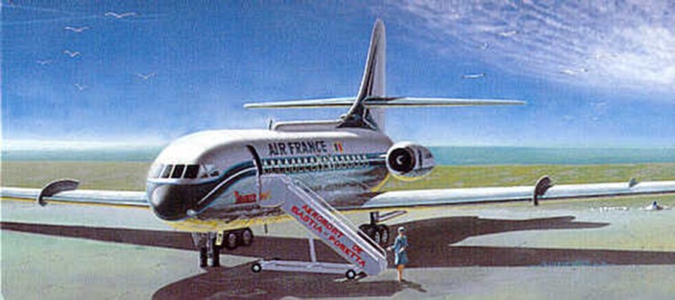 Mach 2 MACH2372 Sud-Aviation SE-210 Caravelle III or VIR 1/72