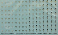 LF Model C4849 Decals German WWI propeller labels - Part I 1/48