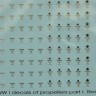 LF Model C4849 Decals German WWI propeller labels - Part I 1/48