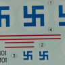 LF Model C72149 Decals Ilyushin DB-3 over Finland Part II. 1/72