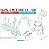 HGW 148824 B-25J Mitchell - green (HKM) BASIC LINE 1/48