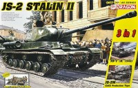 Dragon 6537 Советский тяжелый танк Ис-2 (3 в 1) + Советский танковый десант 1/35