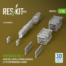 Reskit AVU35008 Merkava Mk.3 rear hull metall st.baskets (HB) 1/35