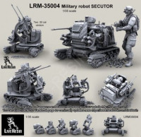 LiveResin LRM35004 Military robot Secutor II 1/35
