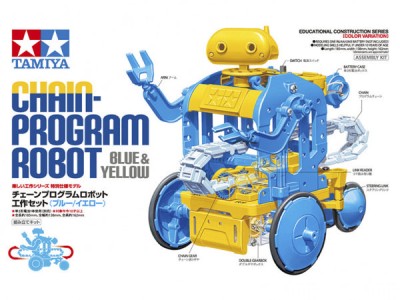 Tamiya 69931 Сборный механически программируемый робот. С двумя электромоторами.