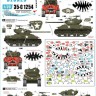 Star Decals 35-C1254 M4A3E8 Sherman # 4.Korean War 1950-53. Rice's Red Devils - 89th Tank Battalion 1/35