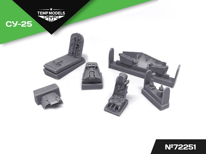 Temp Models 72251 Кабина Су-25Art Model 1/72