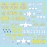 Star Decals 35-C1366 US PACIFIC WARS - IWO JIMA USMC Sherman tanks. M4A2(mid) and M4A3 from 3rd and 4th Marine Tank Battalions 1/35