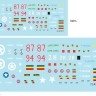 Star Decals 72-A1011 British Special Shermans. BARV, Crab and Crocodile 1/72