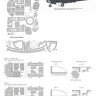 New Ware NWA-M0722 1/48 Mask A-26C-15 colour schemes 1,2 EXPERT (ICM)