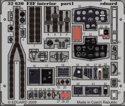 Eduard 32630 F8F interior S.A. TRU
