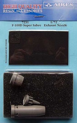 Aires 7231 F-100D exhaust nozzle 1/72