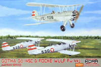 Kora Model KPK72068 Go 145A & Fw 44J Austrian Service (2-in-1) 1/72