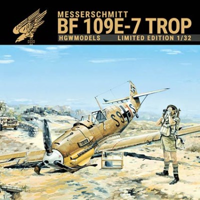 HGW 103201 Messerschmitt Bf-109E-7 Trop Limited Edition 1/32